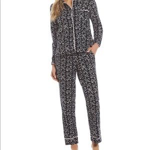 Kate Spade long Sleeve Bow Design Pajama Set
